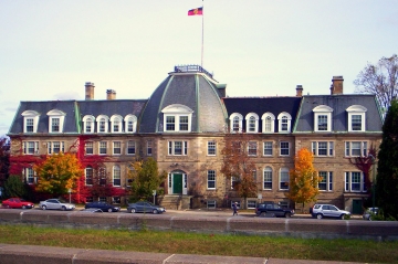 University of New Brunswick in the fall