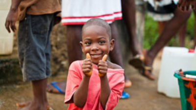 Liberia happy kid