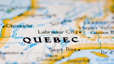 Quebec map qsw