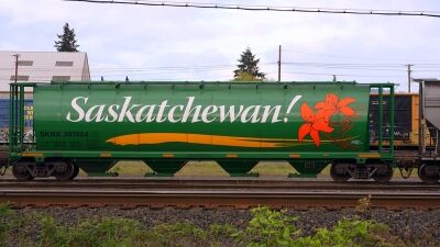 Saskatchewan green train