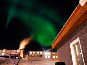 Northern Lights in Nunavut, Canada