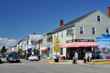 A summer's day in St. Andrew's by the sea, New Brunswick, Canada