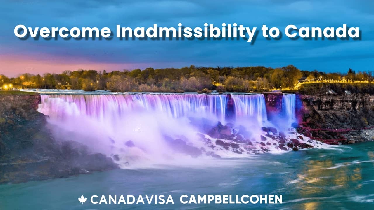How to overcome inadmissibility to canada