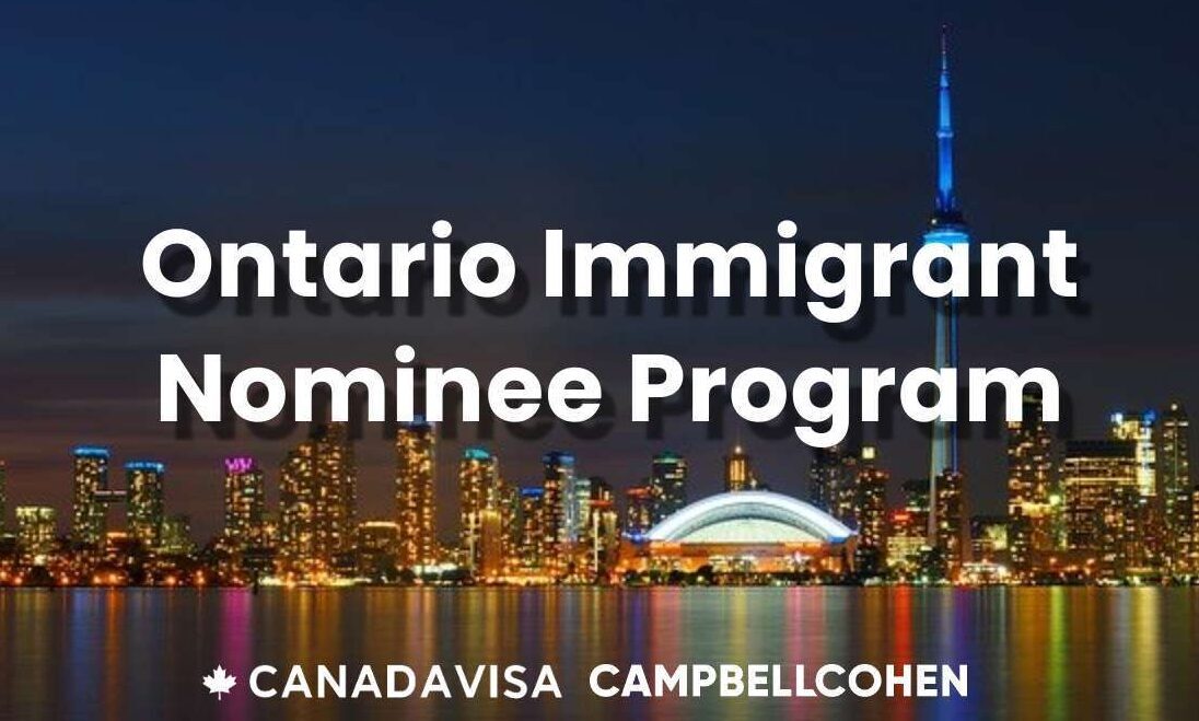 Ontario PNP Ontario Immigrant Nominee Program (OINP)