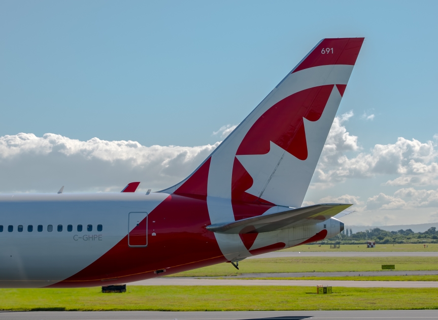 Air Canada plane