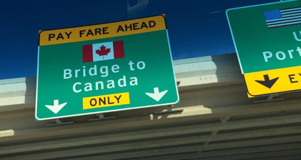 travelling from the us to canada by car