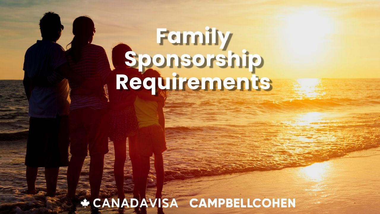 Family Sponsorship Requirements