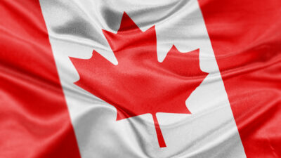 Canada flag graphic