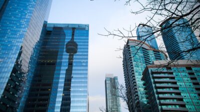 Ontario cn tower skyscrapers