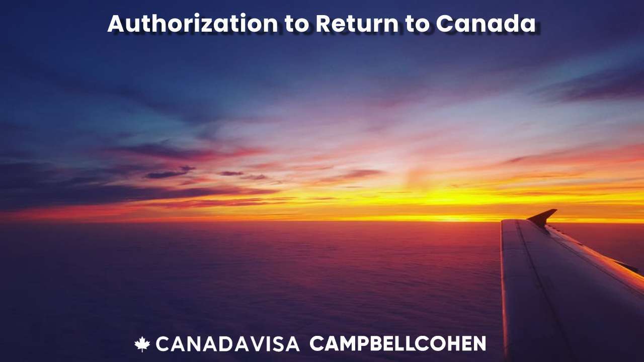 authorization to return to canada