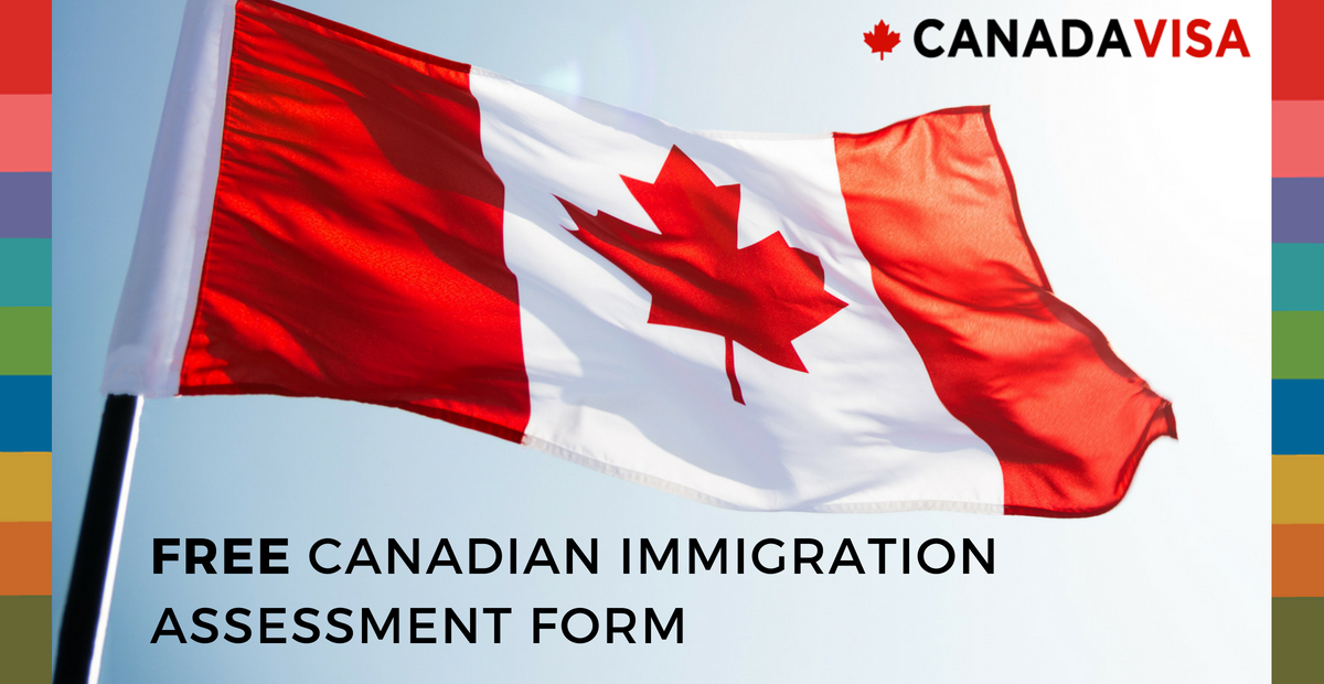 Free Canada General Immigration Assessment Form Canadavisa Com