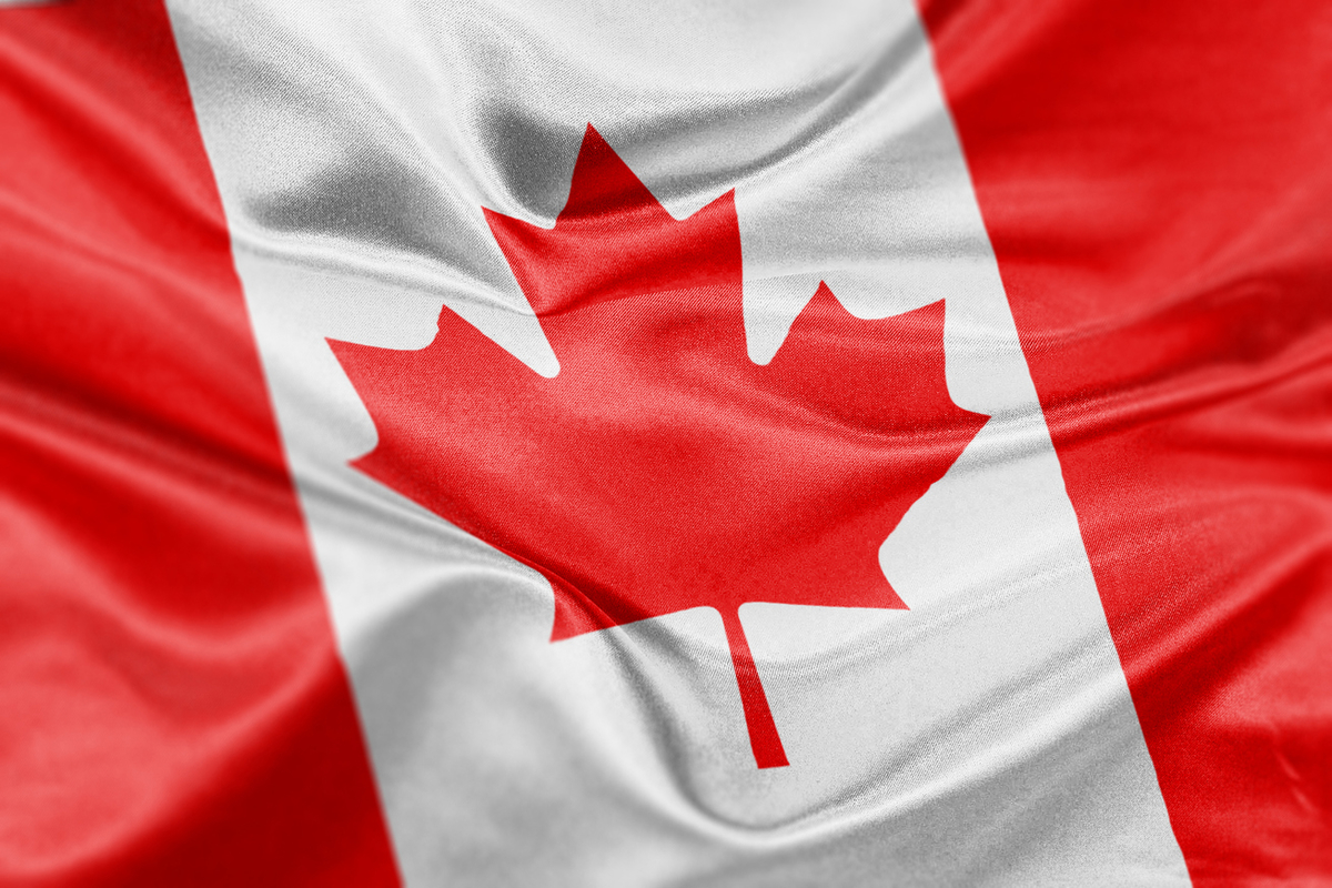 Canada flag graphic