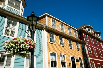 A view of a Charlottetown homes in Prince Edward Island