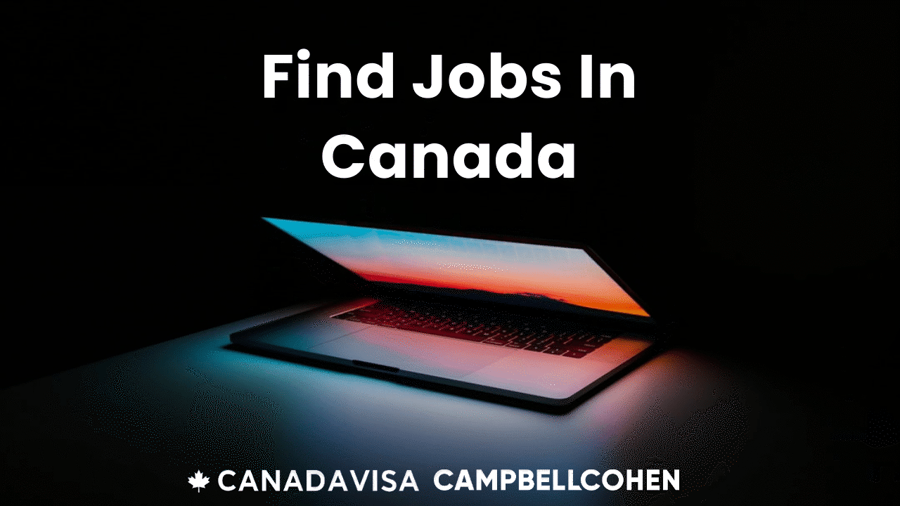 Finds jobs in canada