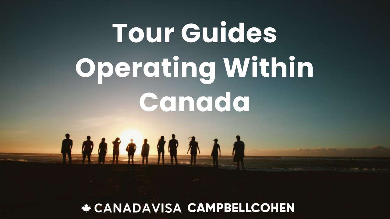 How to work in canada as a tour guide
