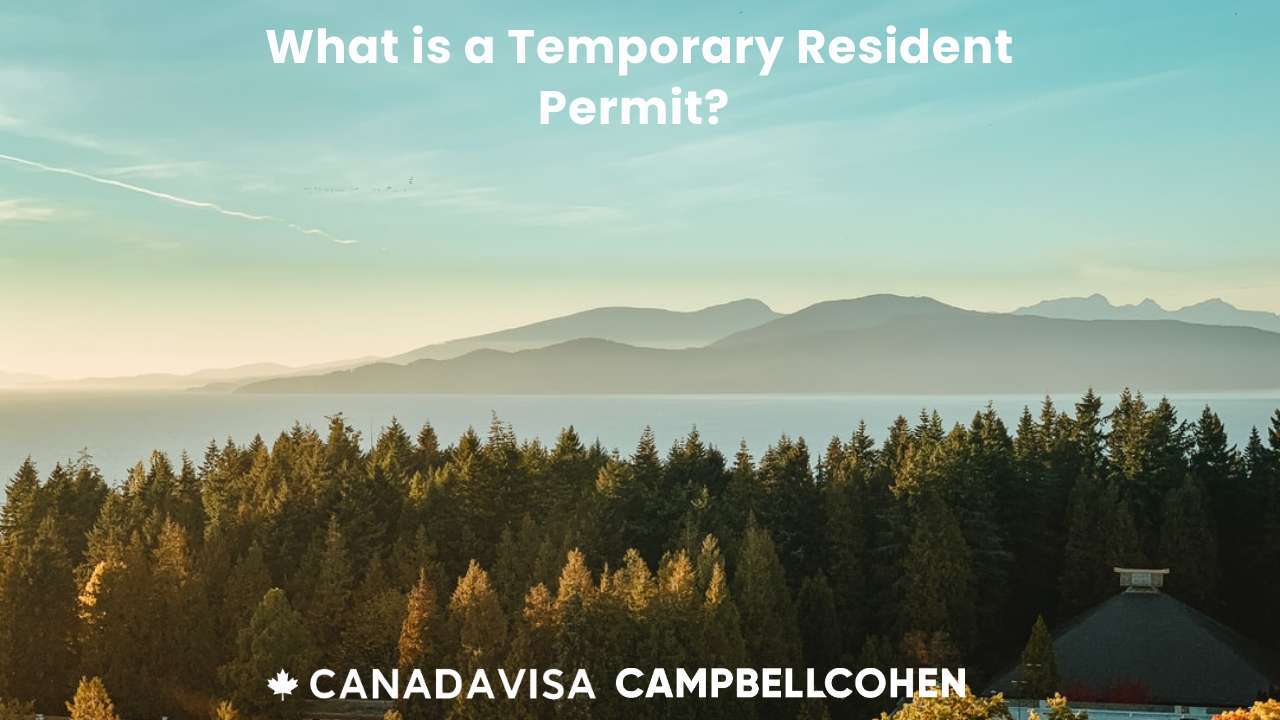 what is a canada temporary resident permit trp