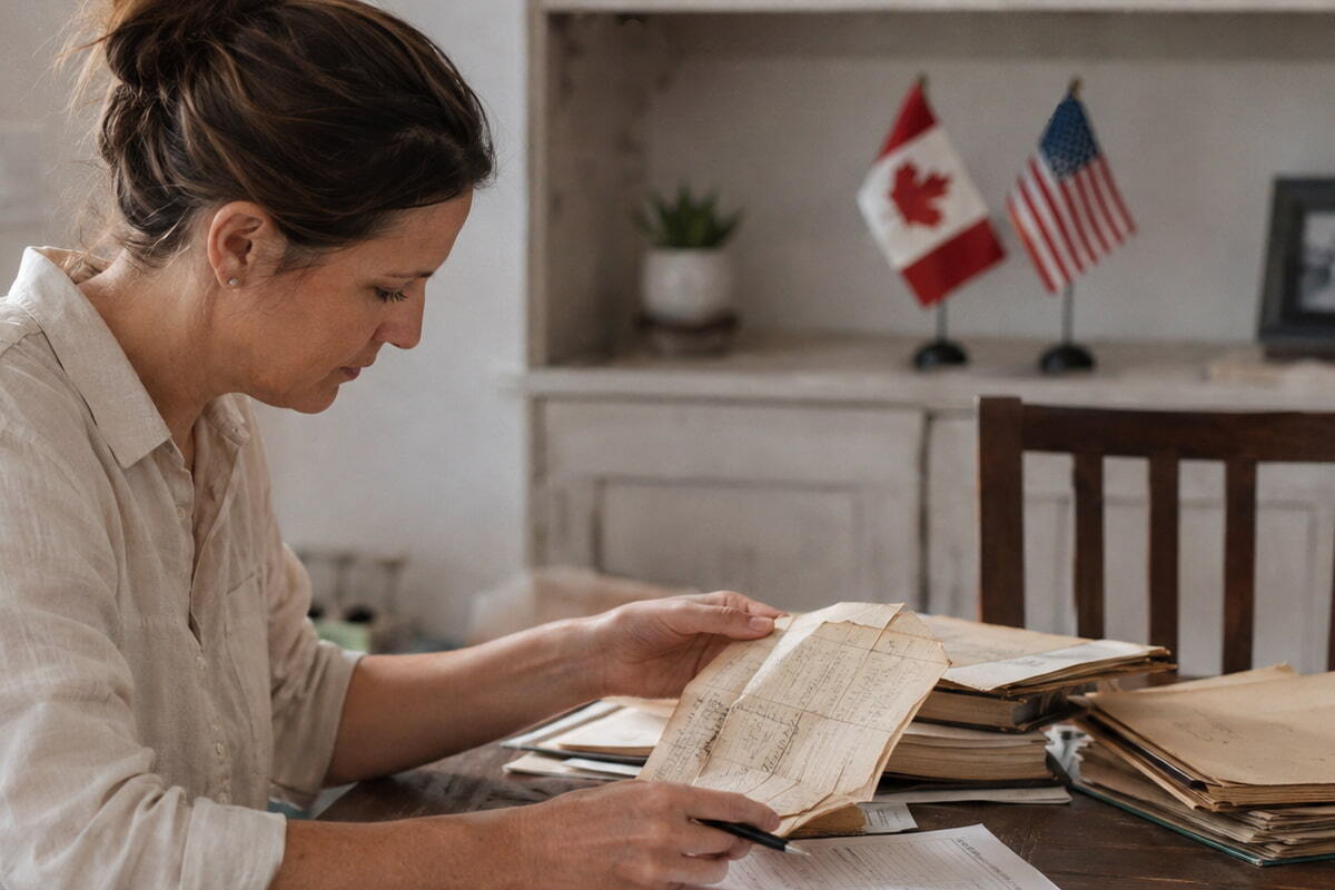 Canadian citizenship certificates for American citizens