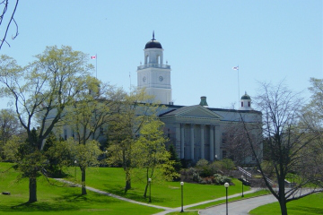 Acadia University in Wolfville, Nova Scotia, Canada